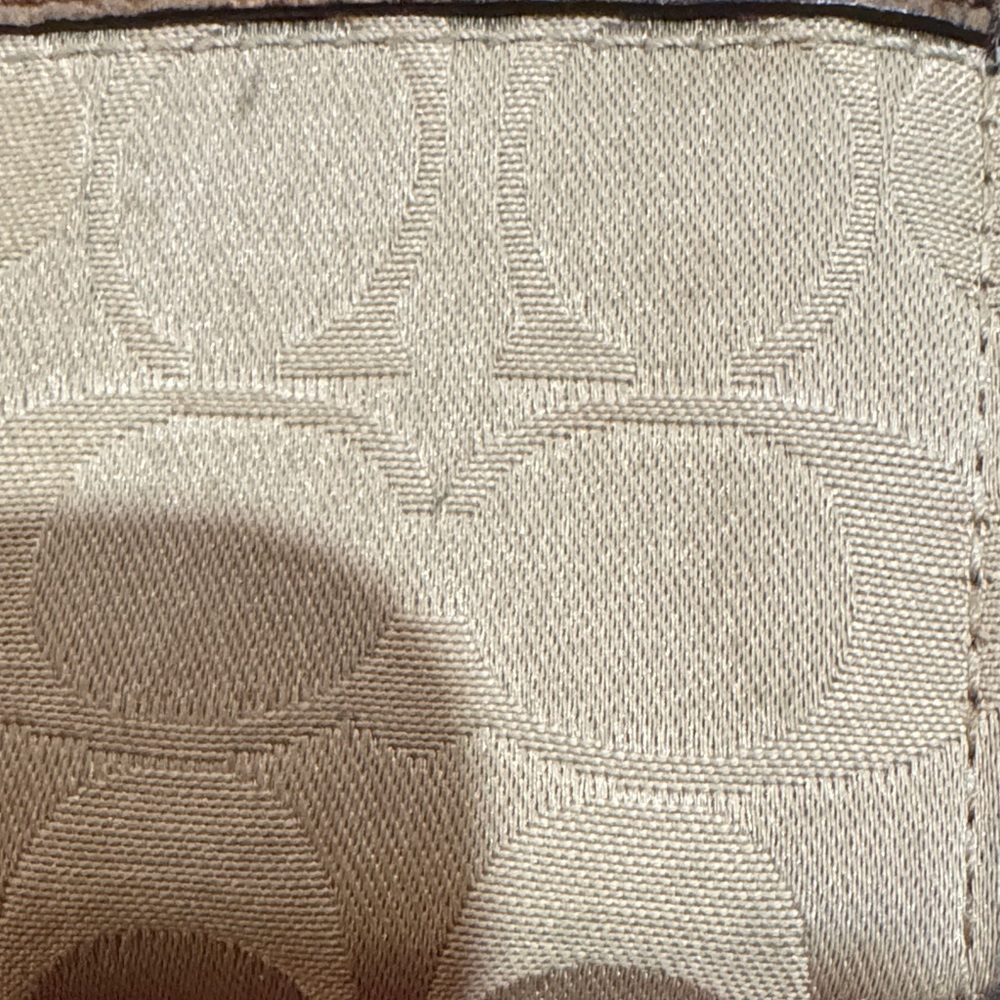 Coach Brown and Tan Wallet - Picture 2 of 3